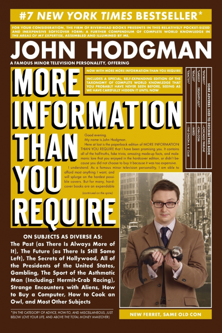 More Information Than You Require