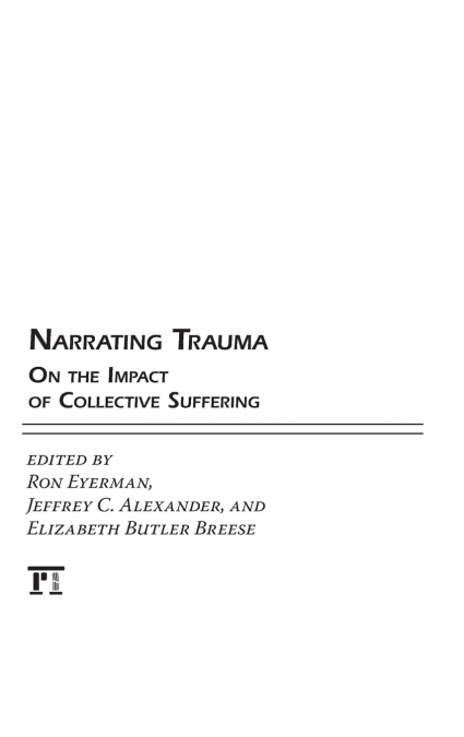 Narrating Trauma