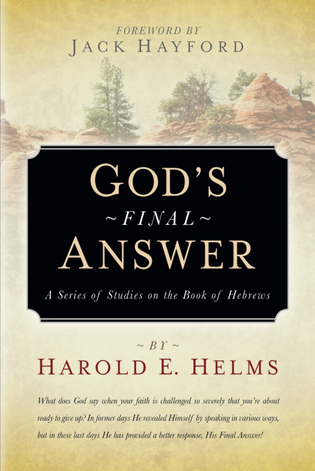 God’s Final Answer