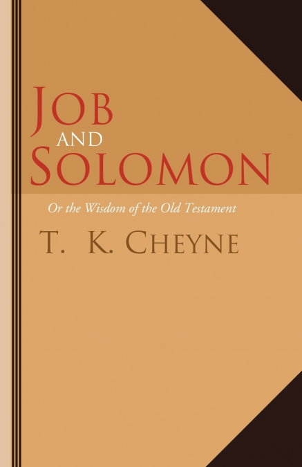 Job and Solomon