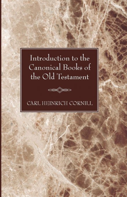Introduction to the Canonical Books of the Old Testament