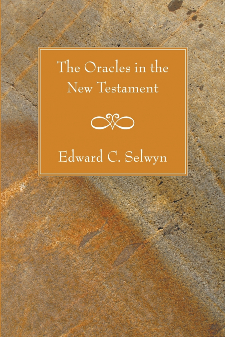 The Oracles in the New Testament