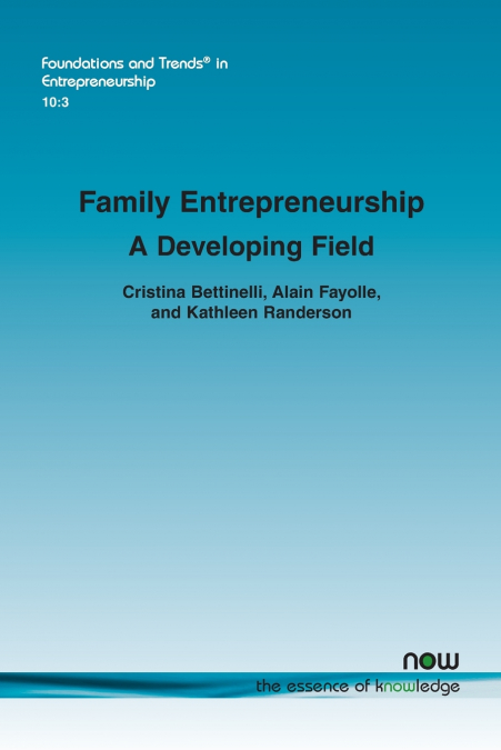 Family Entrepreneurship