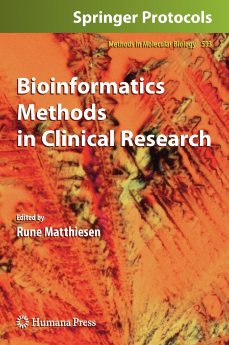 Bioinformatics Methods in Clinical Research