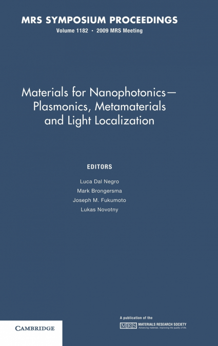 Mats for Nanophotonics plasm v1182