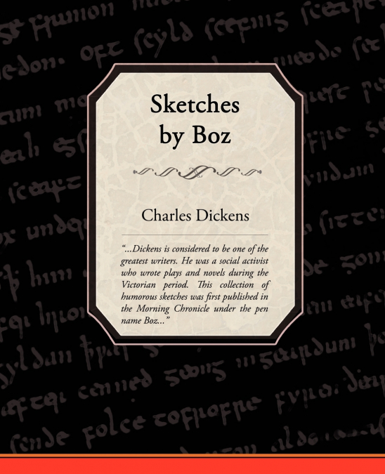 Sketches by Boz