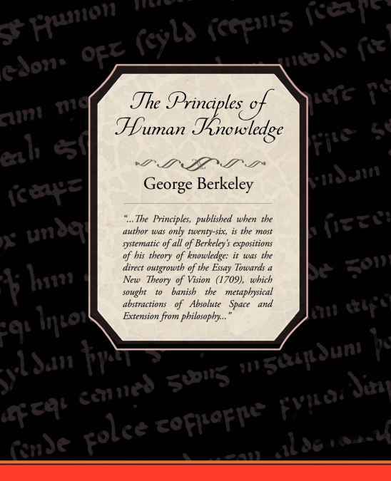 A Tretease Concerning the Principles of Human Knowledge