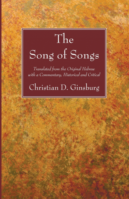 The Song of Songs