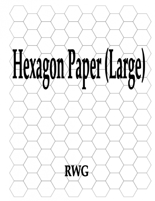 Hexagon Paper (Large)