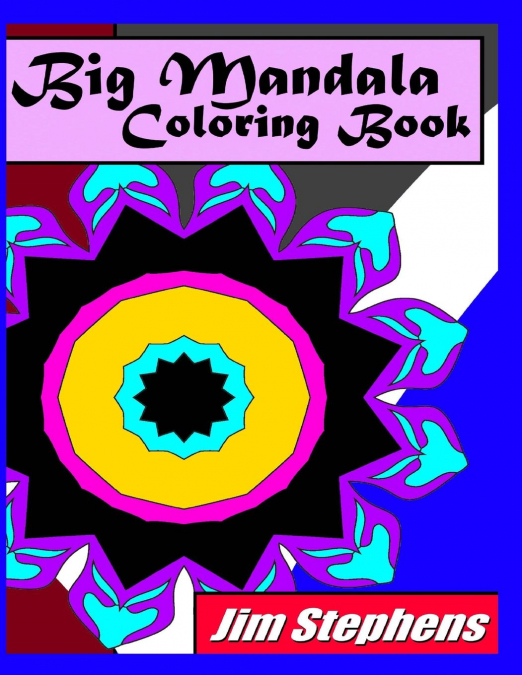 Big Mandala Coloring Book