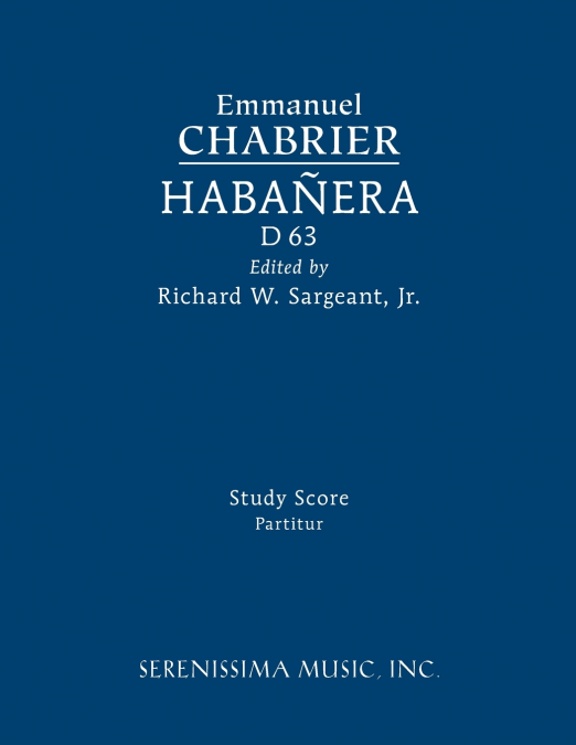 Habanera, D 63