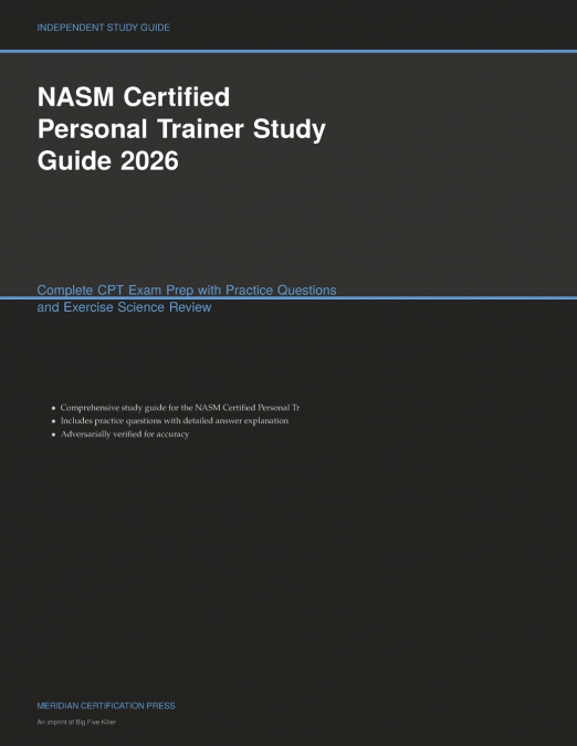 NASM Certified Personal Trainer Study Guide 2026