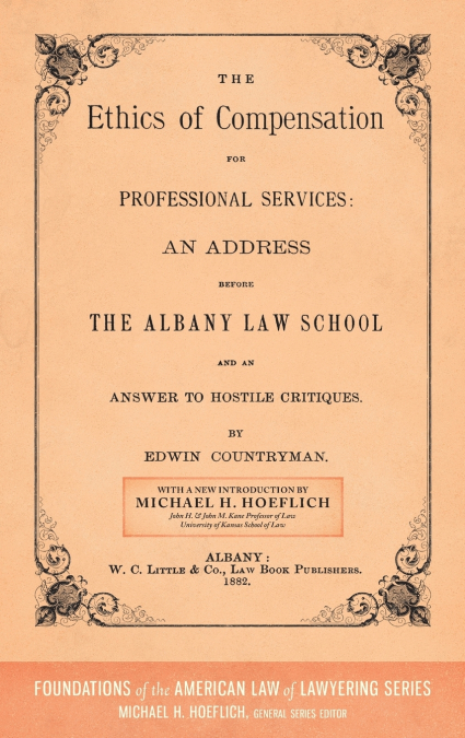 The Ethics of Compensation for Professional Services
