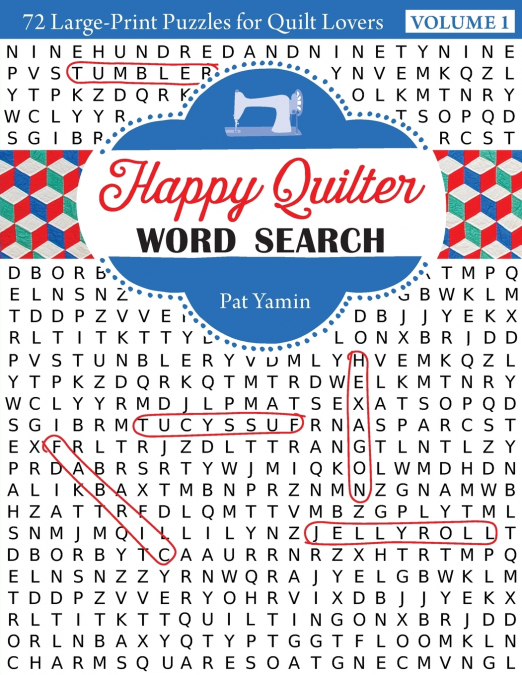 Happy Quilter Word Search - Print-On-Demand Edition