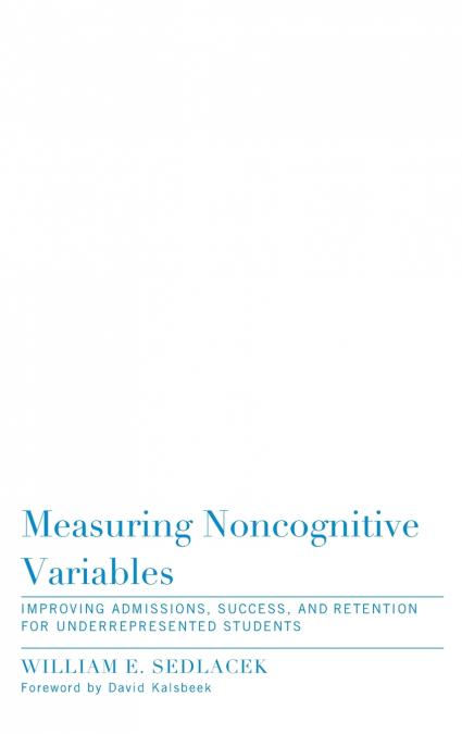Measuring Noncognitive Variables