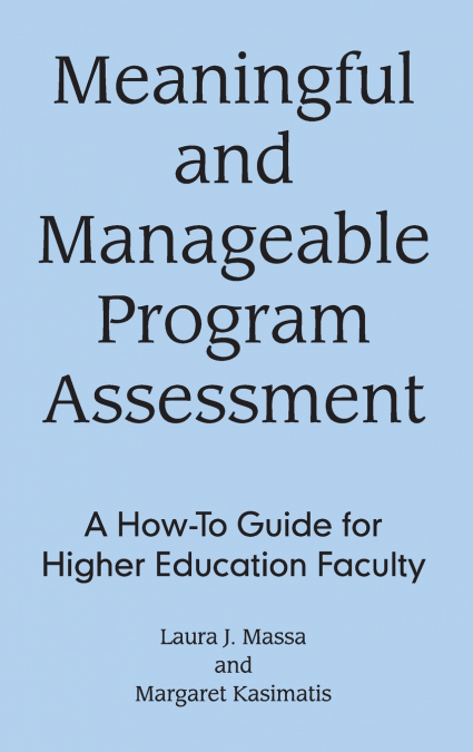 Meaningful and Manageable Program Assessment