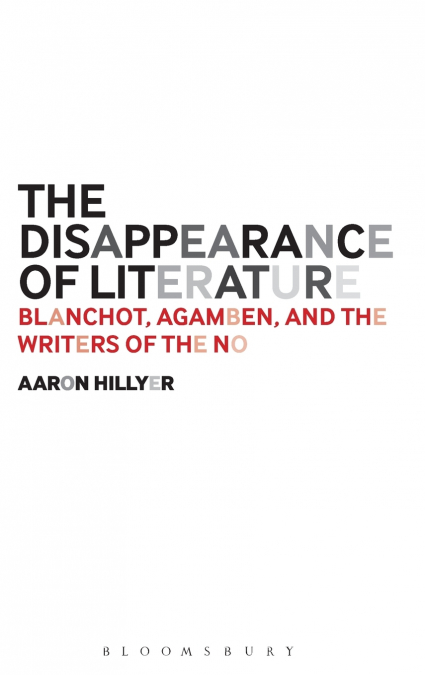 The Disappearance of Literature