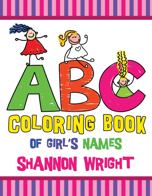ABC Coloring Book of Girl’s Names