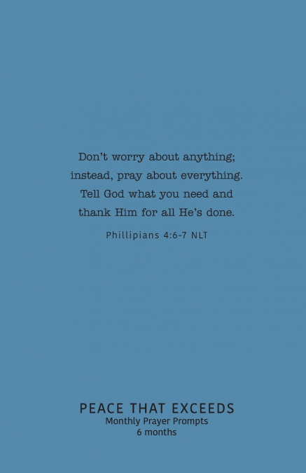 Peace That Exceeds