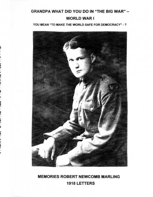 Grandpa What Did You Do In 'The Big War' - World War I