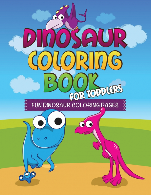 Dinosaur Coloring Book for Toddlers