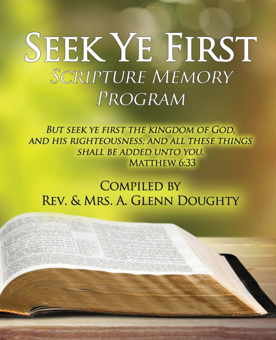 Seek Ye First