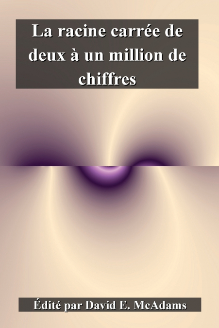 La racine carrée de deux à un million de chiffres