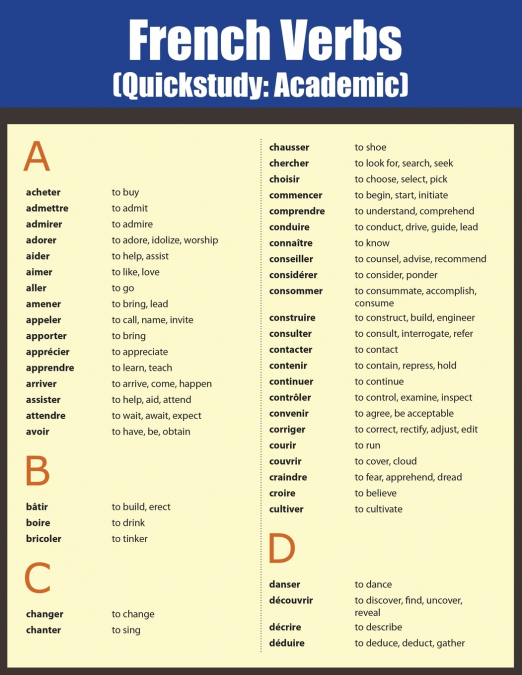 French Verbs
