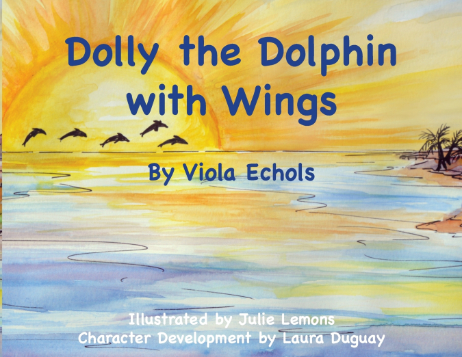 Dolly the Dolphin With Wings
