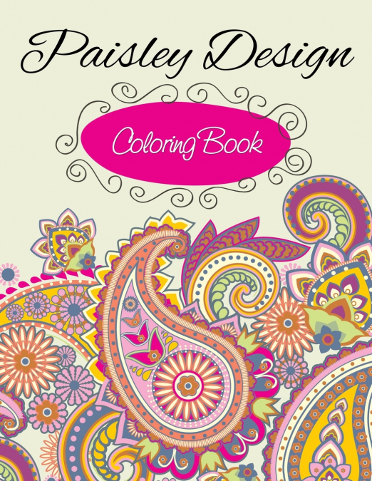 Paisley Designs Coloring Book