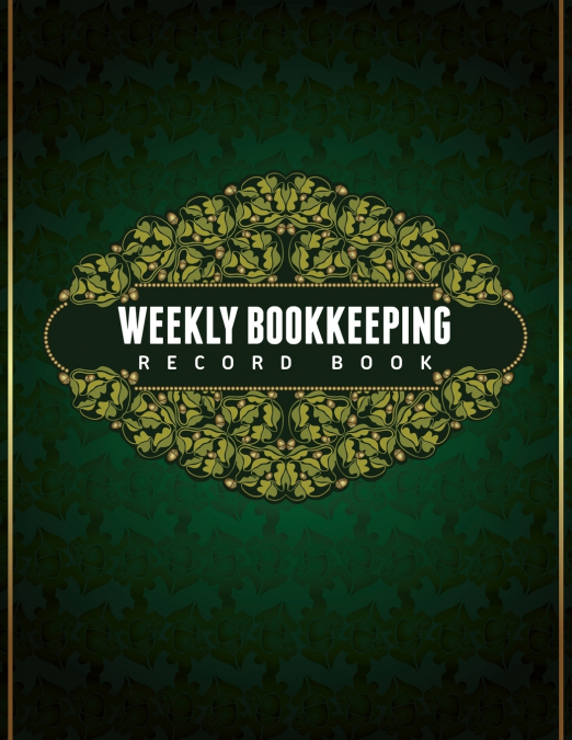 Weekly Bookkeeping Record Book