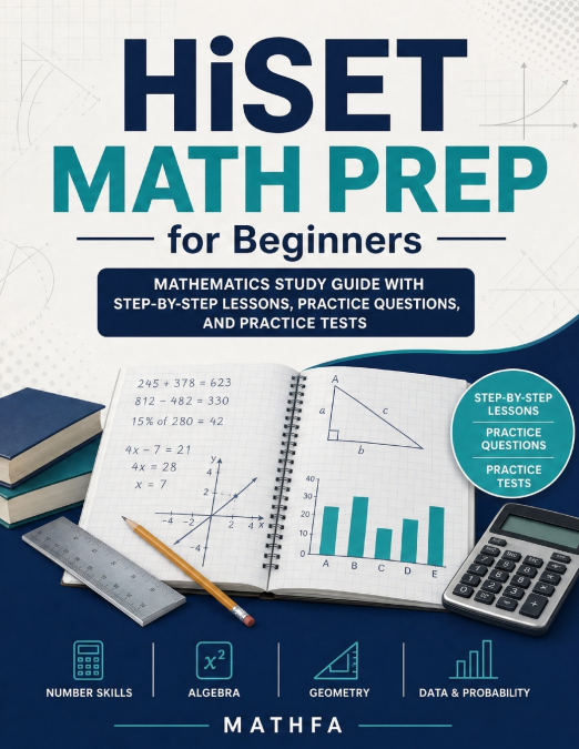 HiSET Math Prep for Beginners