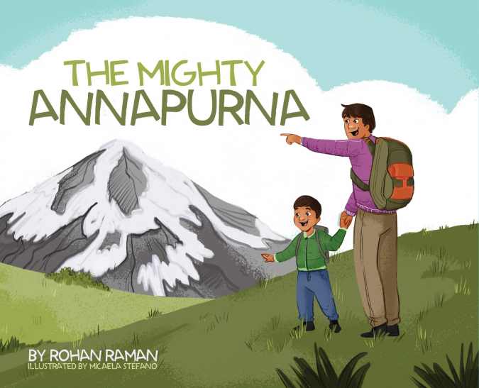 The Mighty Annapurna - Illustrated book about the Himalayan mountain range seen through a child’s eye