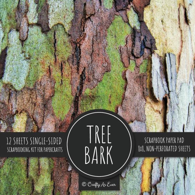 Tree Bark Scrapbook Paper Pad