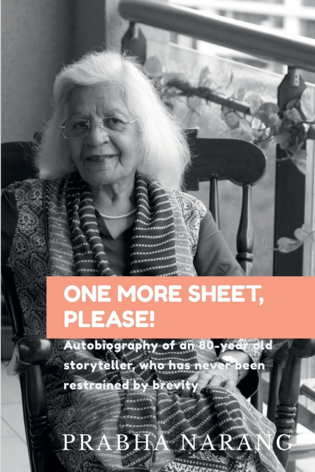 ONE MORE SHEET, PLEASE!