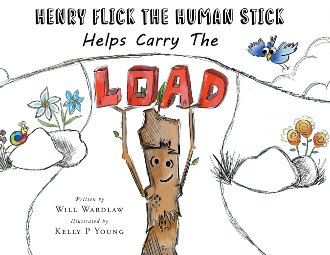 Henry Flick the Human Stick Helps Carry the Load