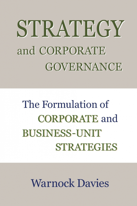 Strategy and Corporate Governance