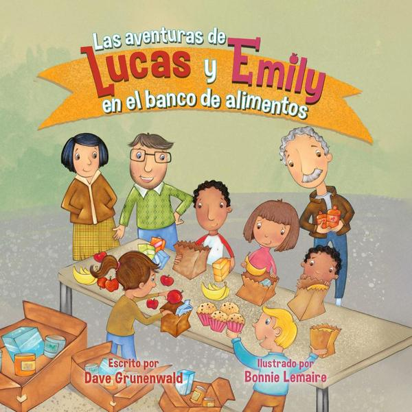 Las aventuras de Lucas y Emily en el banco de alimentos