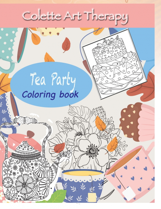 Tea Party Coloring book