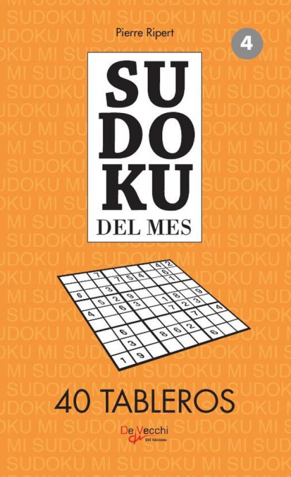 Sudoku del mes 4 - 40 tableros