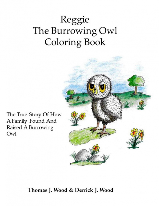 Reggie The Burrowing Owl Coloring Book