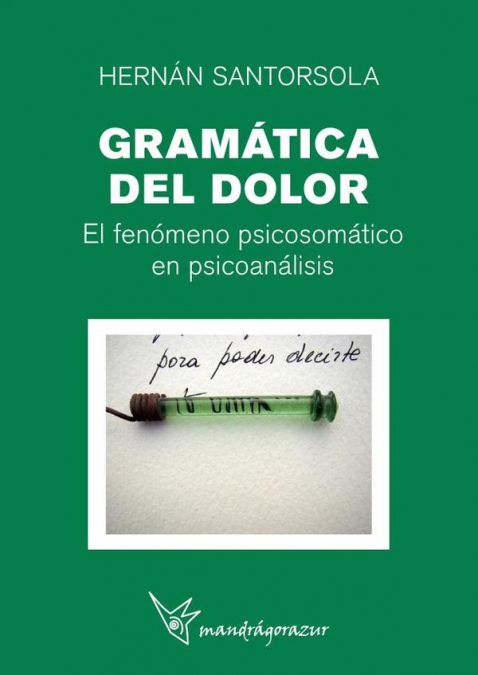 Gramática del dolor