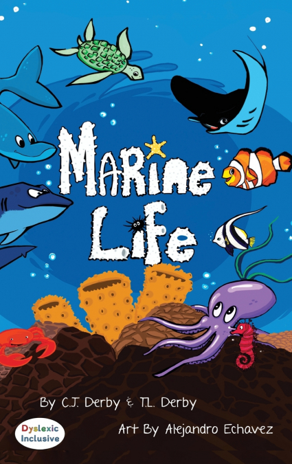 Marine Life Dyslexic Edition