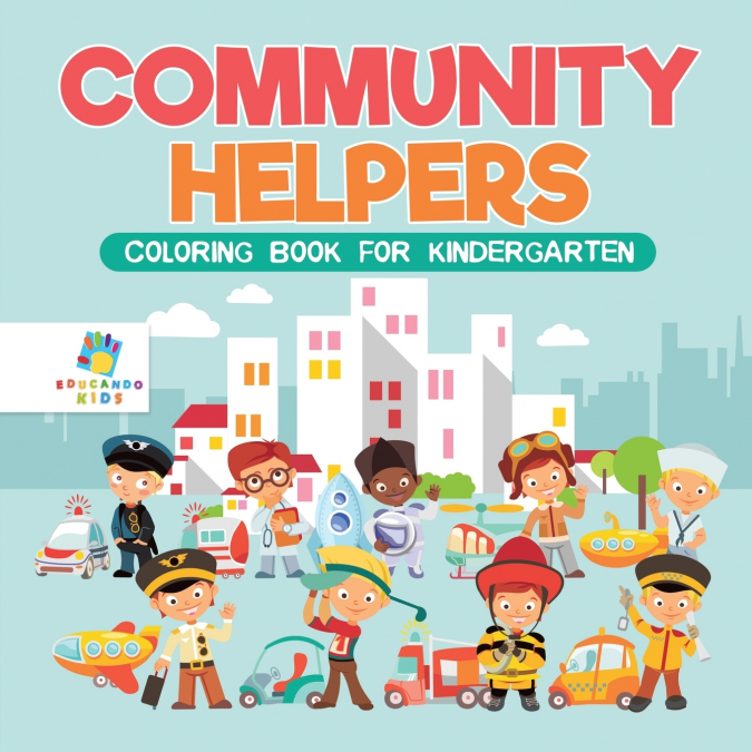 Community Helpers | Coloring Book for Kindergarten