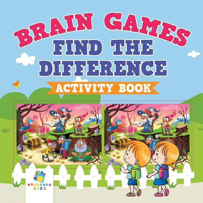 Brain Games Find the Difference Activity Book