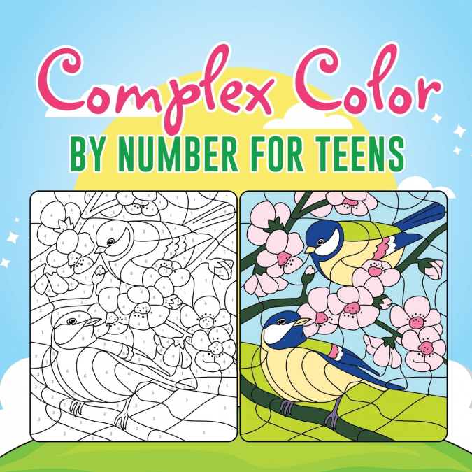 Complex Color by Number for Teens
