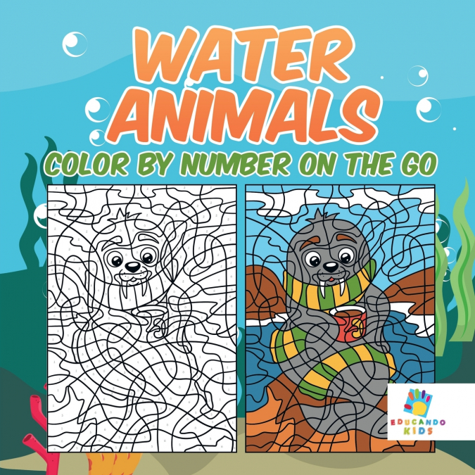 Water Animals | Color by Number On The Go