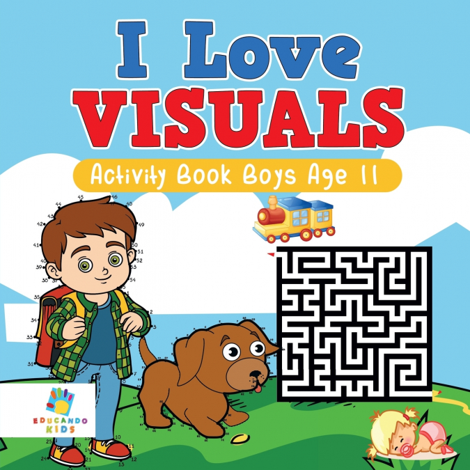 I Love Visuals | Activity Book Boys Age 11