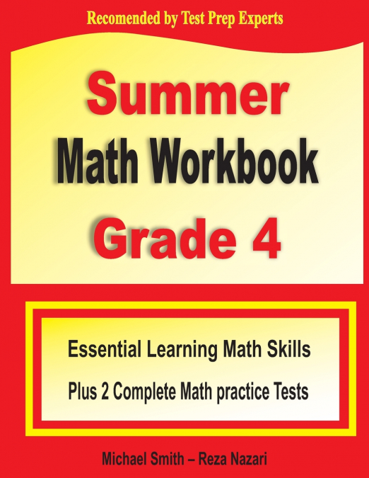 Summer Math Workbook Grade 4