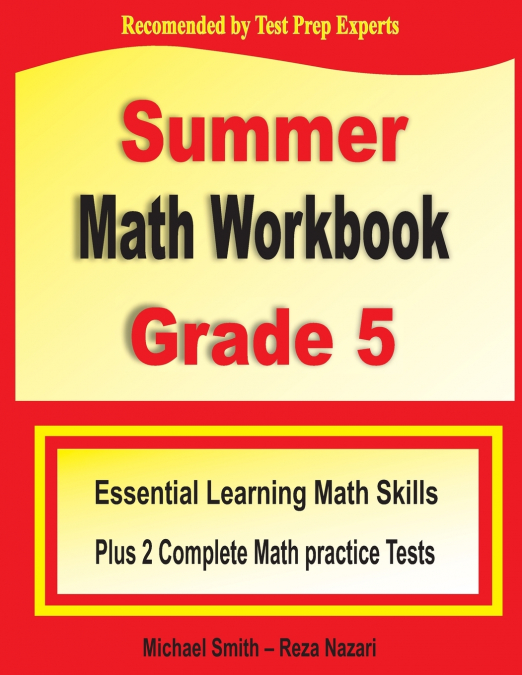 Summer Math Workbook Grade 5